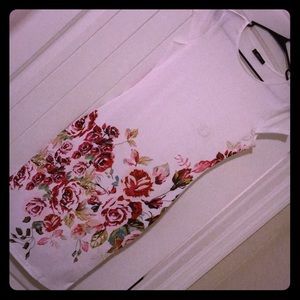 White flower dress!